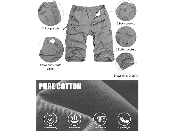 Magcomsen Men (34) Cargo Shorts