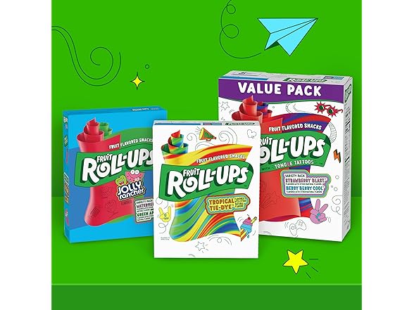 Fruit Roll-Ups Strawberry 10ct