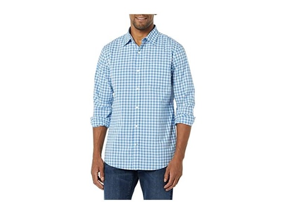 Light Blue White Gingham