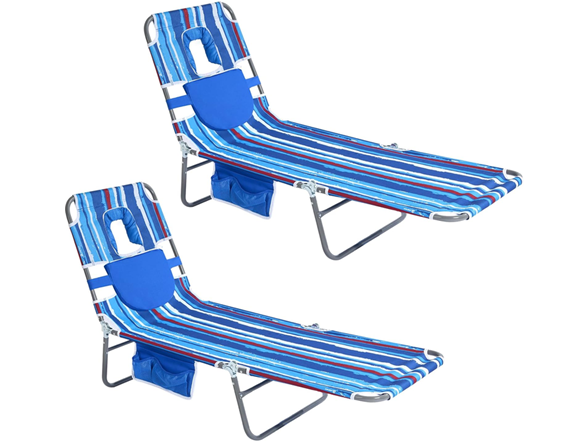 SUNNYFEEL 2 Pack Tanning Chairs