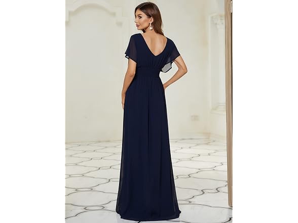 Ever-Pretty Women (14) Elegant V-Neck Short Us14