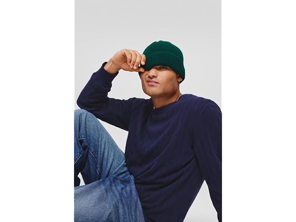 GAP Men Cozy Ribbed Beanie Hat Essex V2 ONE