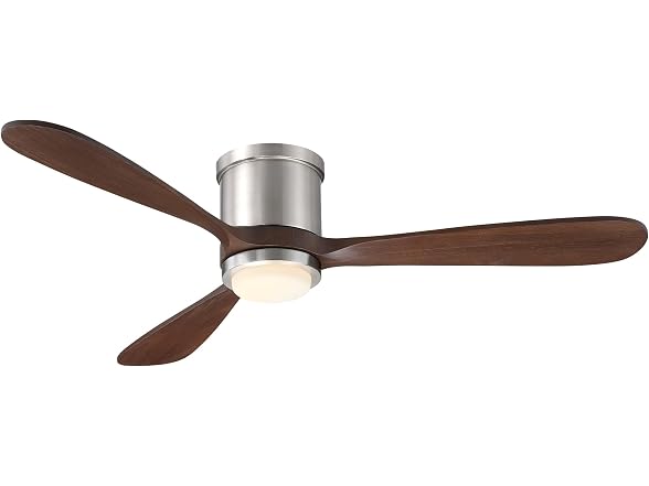 Parrot Uncle 52 Inch Solid Wood Ceiling Fan