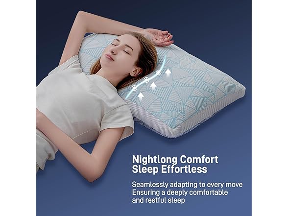 Paxavofa Shredded Memory Foam Pillow