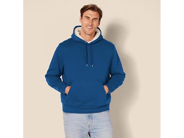 Amazon Essentials Men Sherpa-lined Pullover