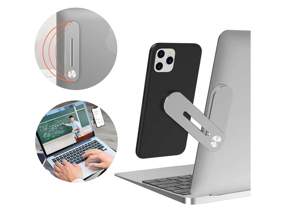 Magnetic Smartphone Laptop Side Mount