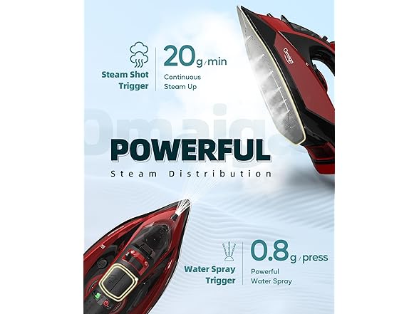 OMAIGA Cordless Iron for Clothes