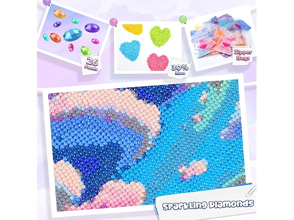 QAZWSX DIY 5D Diamond Painting by Number Kits - Gallery 4