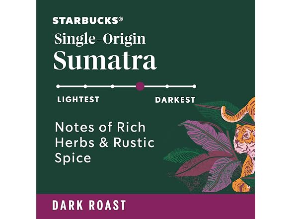 96ct Starbucks K-Cup Coffee Pods, Dark Roast