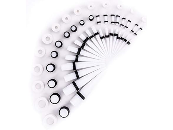 LLGLTEC Ear Stretching Kit 50 Pieces