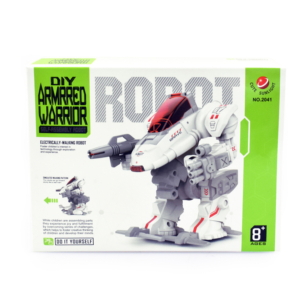 STEM DIY Armored Warrior Walking Robot - Gallery 6