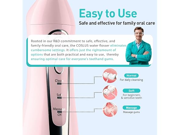 COSLUS C20 Water Dental Flosser