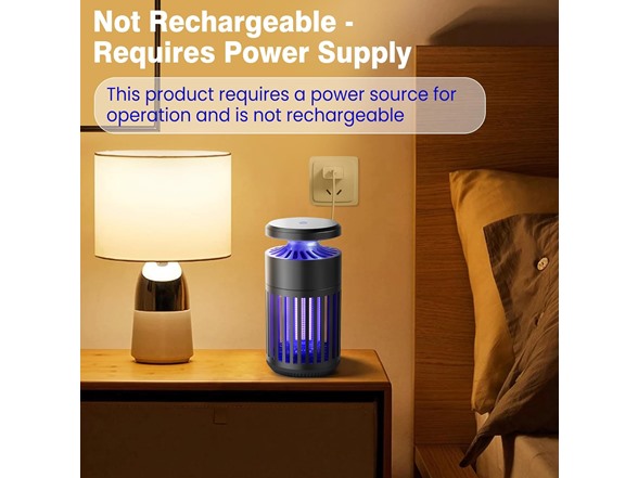 2-in-1 Bug Zapper Indoor Insect Trap