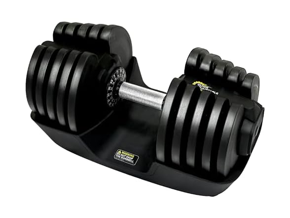 BodyTech Quick adjustable dumbbell set 88lbs