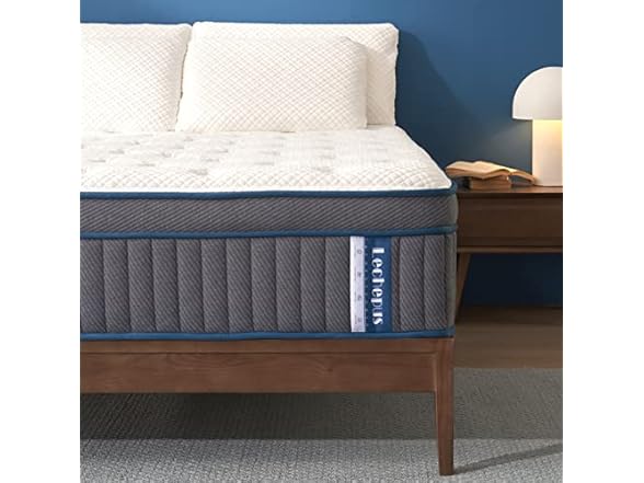 Queen Mattress, Lechepus 14 Inch Cooling