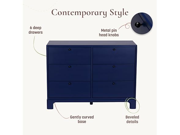 Little Seeds Posey 6-Drawer Dresser