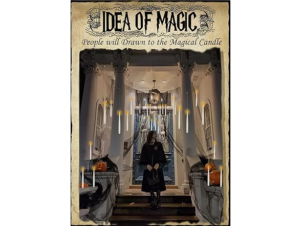 20 PCs Floating Candles with Wand