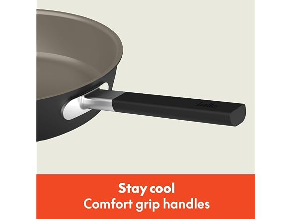 bella 9 Piece Ceramic Nonstick Cookware