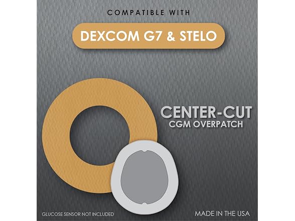 CoverGuard CGM Overpatch Dexcom G7 Tan 25 Count