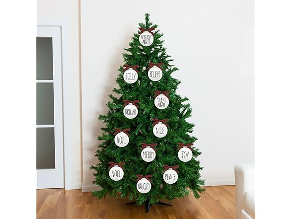 Wtosuhe 12PC Christmas Ball Ornaments