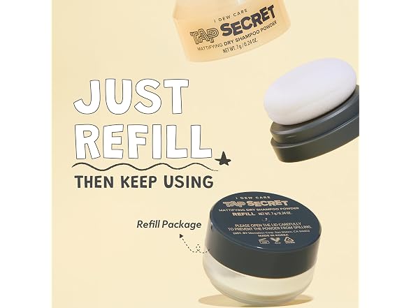 I DEW CARE Tap Secret Mattifying Dry Shampoo