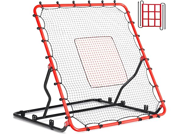 ZEALFEEL 4x4.5FT Baseball Rebounder Net