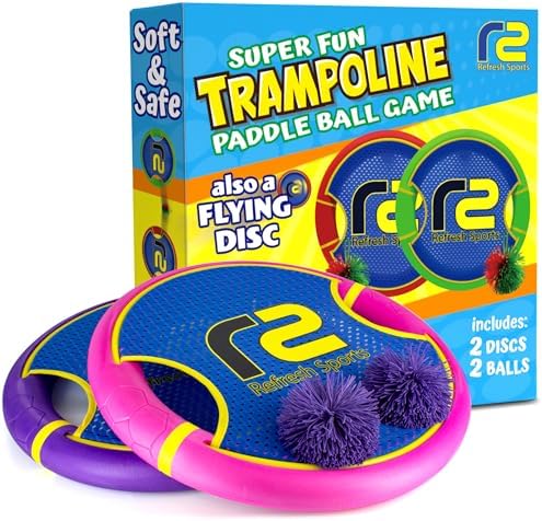 Paddle & Stringy Ball Toss & Catch Game