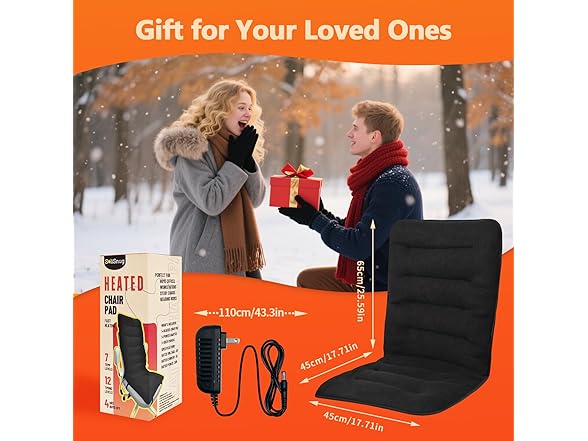 SoliSnug Heated Seat Cushion