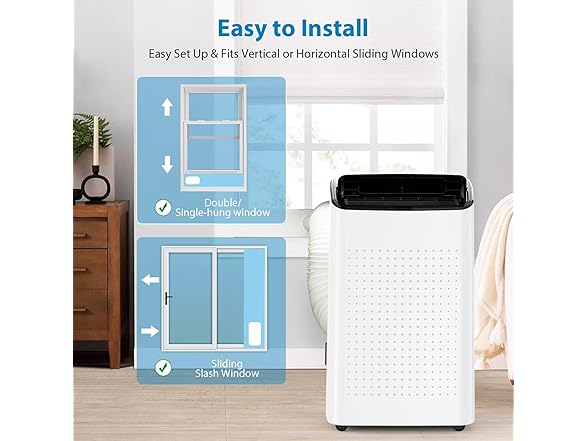 GarveeHome 14000 BTU Portable Air Conditioners with
