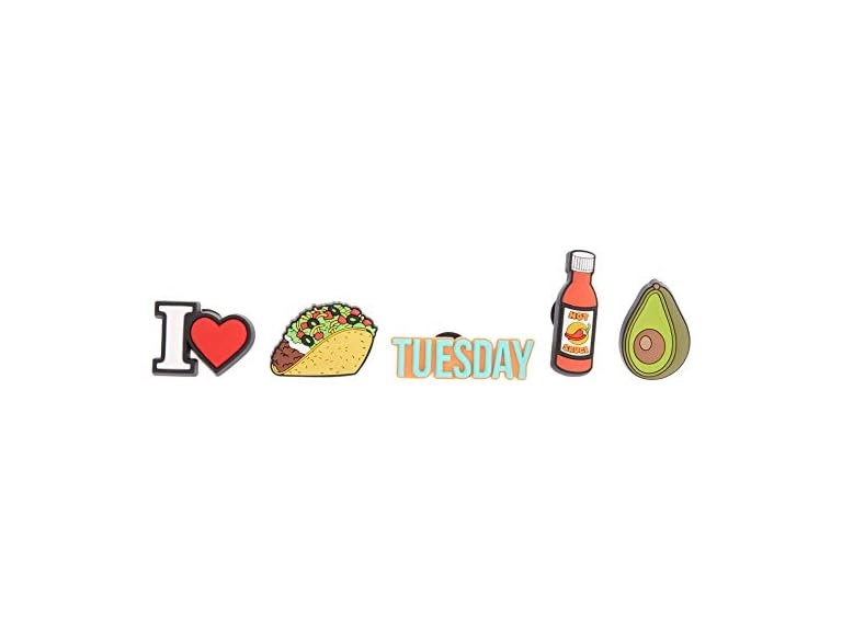 Crocs Jibbitz Taco Tuesday 5-Pack Shoe Charms