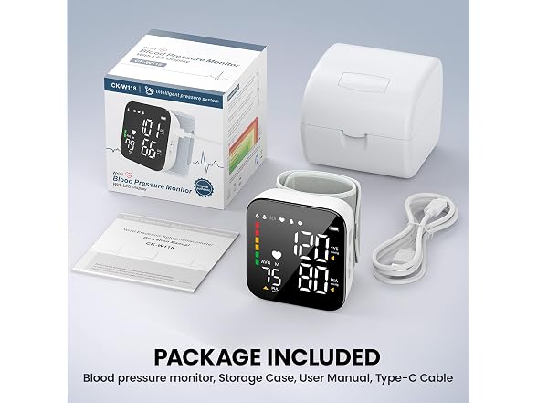 Rechargeable Blood Pressure Monitor