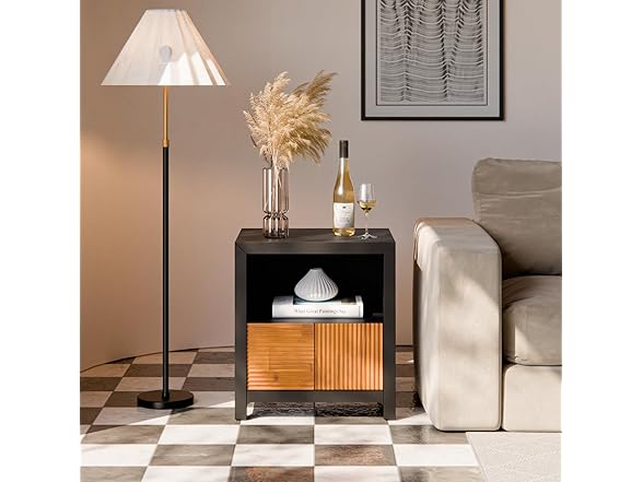 Bme Madia Wood Nightstand