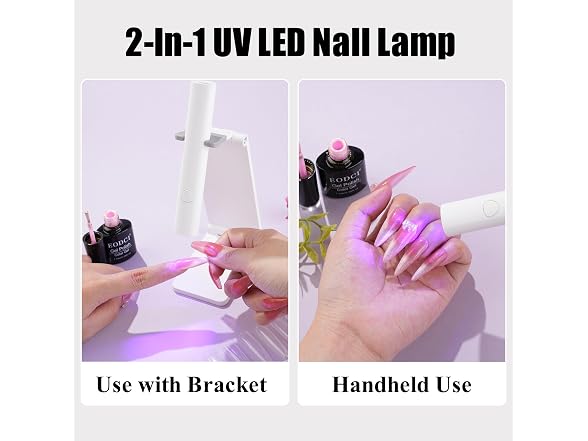 EODCI Handheld UV Nail Lamp Dryer