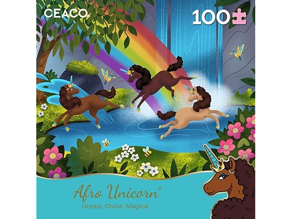 Ceaco April Showers Unicorn Puzzle