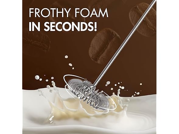 Primula Handheld Milk Frother Brown