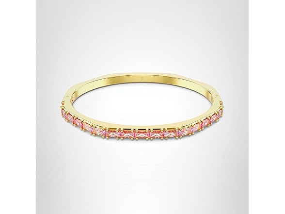 Swarovski (S) Matrix Bangle Pink Gold
