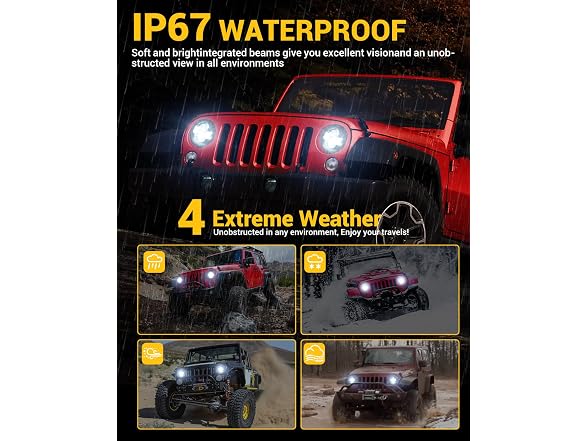 CAFOPAR 7 Inch LED Headlights