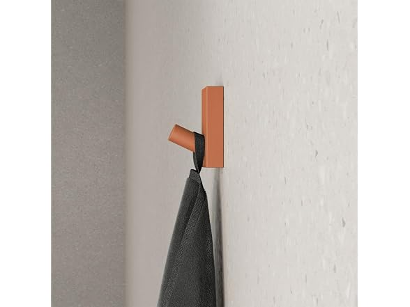 Swiss Madison Monaco Concrete Bathroom Robe Hook, Terracotta