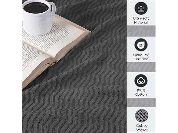 Superior Cotton Lightweight Woven Summer Bed Blanket