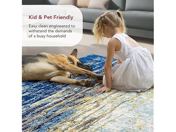nuLOOM Katharina Area Rug, 4x6, Blue