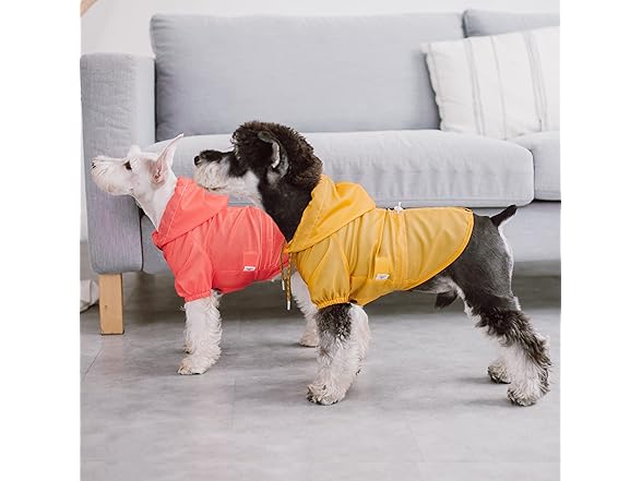 Pet Life ® Split-Vent Dog Raincoat