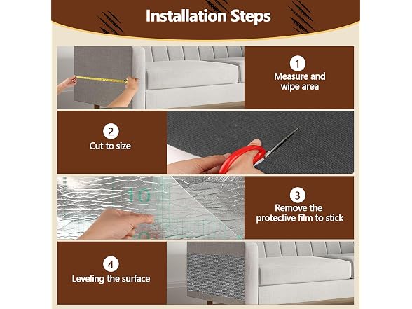 WAWINY Cat Scratch Furniture Protector