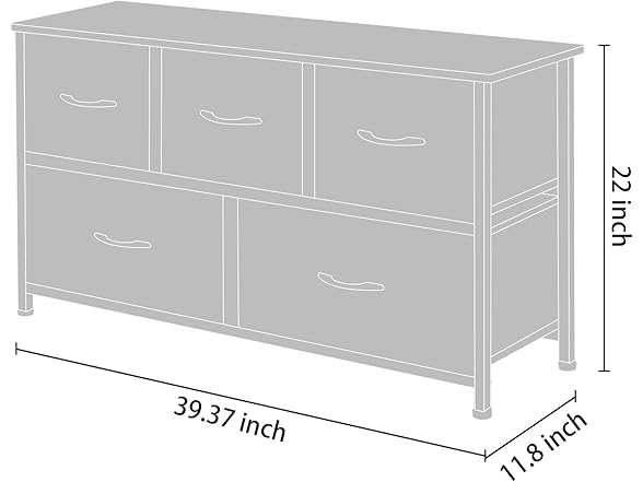 AZL1 Life Concept Extra Wide Dresser
