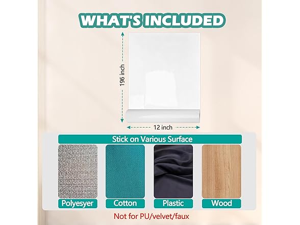 WAWINY Cat Scratch Protector Rolled(12" x16ft)