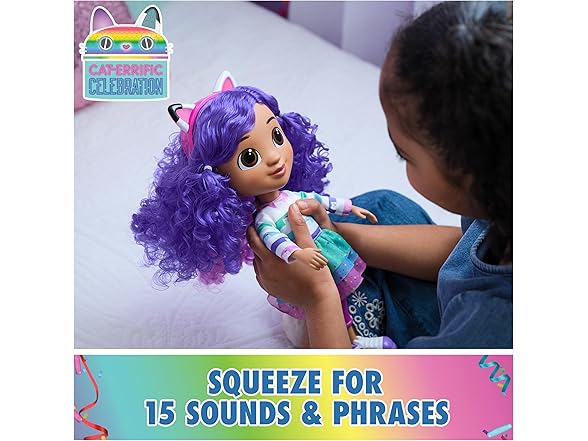 Gabby' Sing & Celebrate Gabby Girl Doll