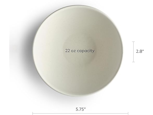 Set of 4 Unbreakable Lightweight Small Bowls