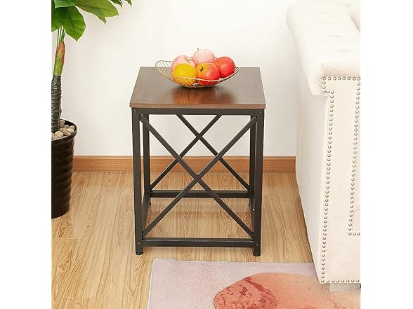 Coral Flower Modern 3 Piece Coffee Table Set