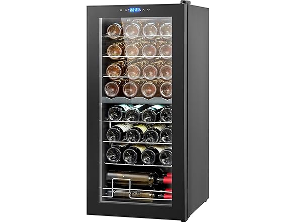 VEVOR 32-Bottle Wine Cooler