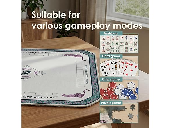 ALLINCOZY Mahjong Mat