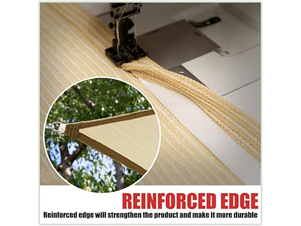 ColourTree 12' x 18' Brown Sun Shade Sail Rectangle Canopy